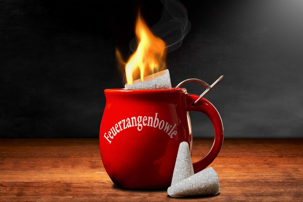 APS Mini-Feuerzangen Set, 6 Mini-Zuckerzangen für Feuerzangenbowle,  rostfreier Edelstahl, 50 Mini-Zuckerhüte online kaufen bei Netto