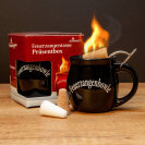 Feuerzangentasse Präsentbox Schwarz ohne Rum