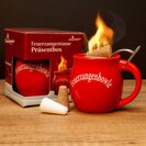 Feuerzangentasse Präsentbox Rot ohne Rum