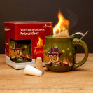 Feuerzangentasse Präsentbox Oliv / Rühmann ohne Rum