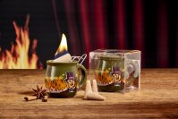 Feuerzangentasse Präsentbox Oliv / Rühmann ohne Rum