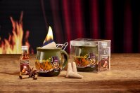 Feuerzangentasse Präsentbox Oliv / Rühmann mit Rum