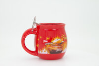 Feuerzangentasse Präsentbox Rot / Rühmann mit Rum