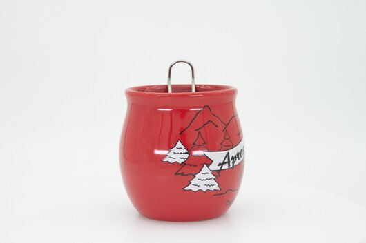 Feuerzangentasse Prsentbox Rot / Aprs-Ski ohne Rum