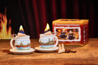 Feuerzangentasse 2er-Set Weiß/Dresden