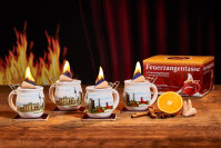 Feuerzangentasse 4er-Set Weiß/Berlin
