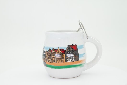 Feuerzangentasse 4er-Set Weiß/Bremen