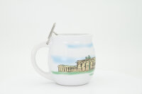 Feuerzangentasse Geschenkset, Klassisch Weiß/Berlin