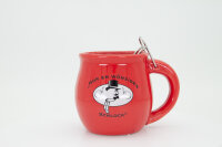 Feuerzangentasse Geschenkset, Klassisch Rot/Rühmann Schlock