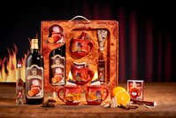 Feuerzangentasse Geschenkset, Wurzelholz