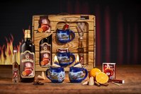 Feuerzangentasse Geschenkset, Schatzkiste