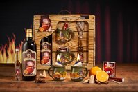 Feuerzangentasse Geschenkset, Schatzkiste Oliv/Rhmann