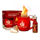 Feuerzangentasse Prsentbox Rot / HanseFeuer mit Rum