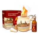 Feuerzangentasse Präsentbox Cremeweiß / Dresden mit Rum