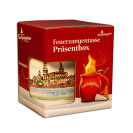 Feuerzangentasse Präsentbox Cremeweiß / Dresden mit Rum