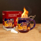 Feuerzangentasse Präsentbox Blau / Rühmann ohne Rum