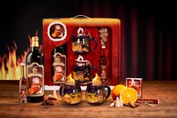 Feuerzangentasse Geschenkset, Klassisch Blau/Rühmann