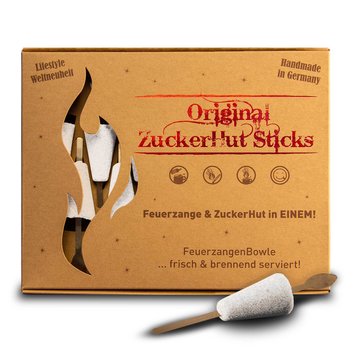 Zuckerhutstick | Zucker | 12 Stück
